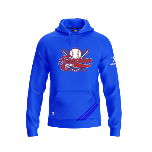 [CUS-DFW-SUHOOD-FLC-LSL-RYL-YXS-LOGO1] Summit Hoodie (Youth XS, Royal, Logo 1)