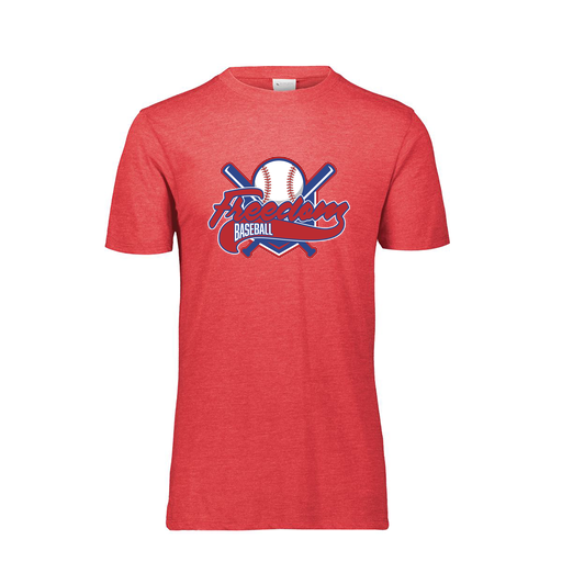 [FTSCUBRD-AS-LOGO1] Decker Men's Tri-Blend T-Shirt - Short Sleeve (Adult S, Red, Logo 1)