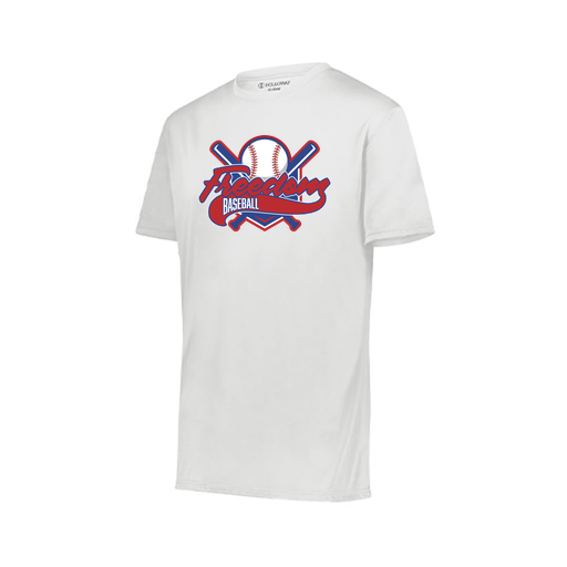 [222818.005.S-LOGO1] Men's Movement Dri Fit Shirt (Adult S, White, Logo 1)