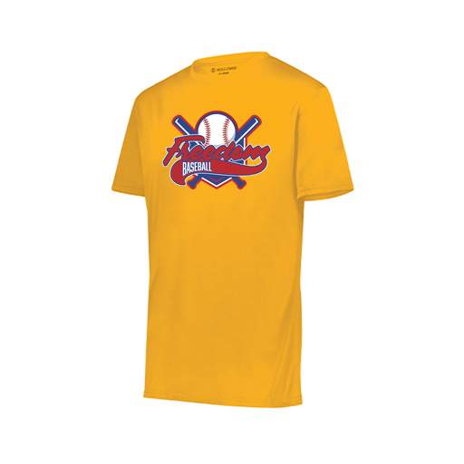 [222818.025.S-LOGO1] Men's Movement Dri Fit Shirt (Adult S, Athletic Gold, Logo 1)