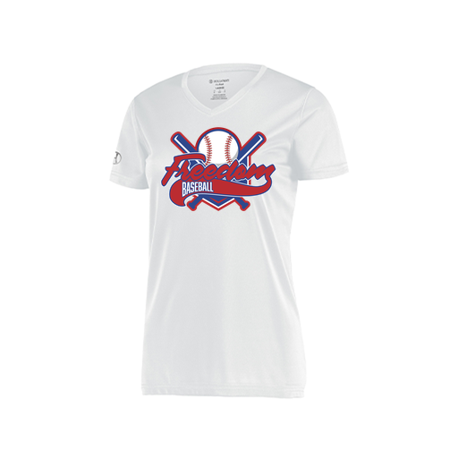 [222820.005.S-LOGO1] Ladies Movement Dri Fit Shirt (Female Adult S, White, Logo 1)